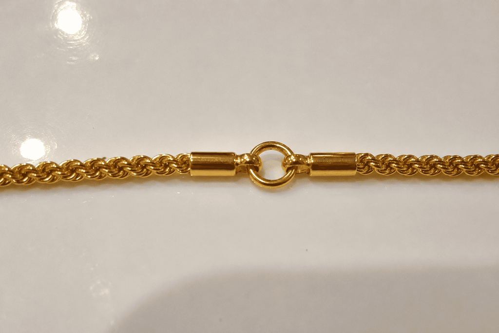 gold chain spring clasp water resistant