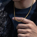 Essential Herringbone Chain | 316L Stainless Steel