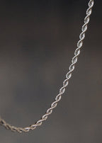 Rope Chain 3MM Silver & Gold