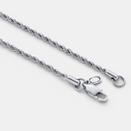 Rope Chain 3MM Silver & Gold