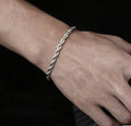 Rope Bracelet Silver
