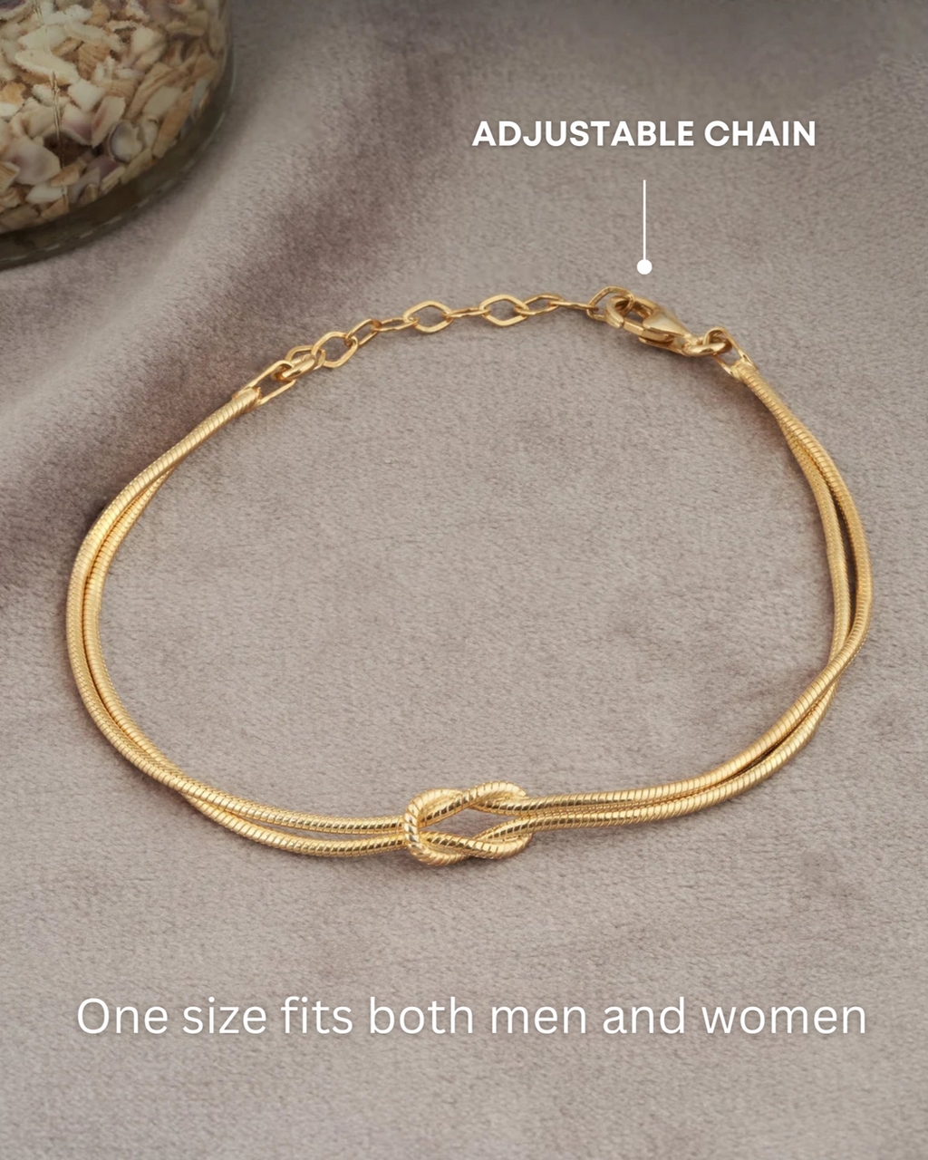 Knot of Love Couple Bracelet