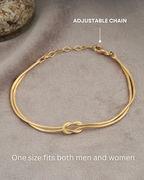 Knot of Love Couple Bracelet
