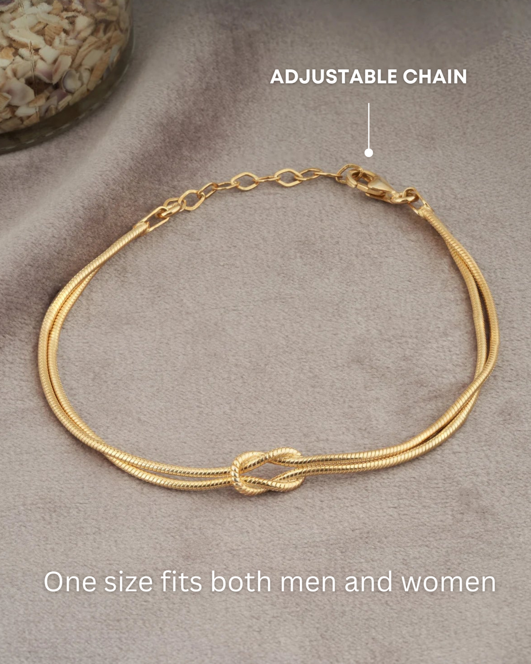 Knot of Love Couple Bracelet