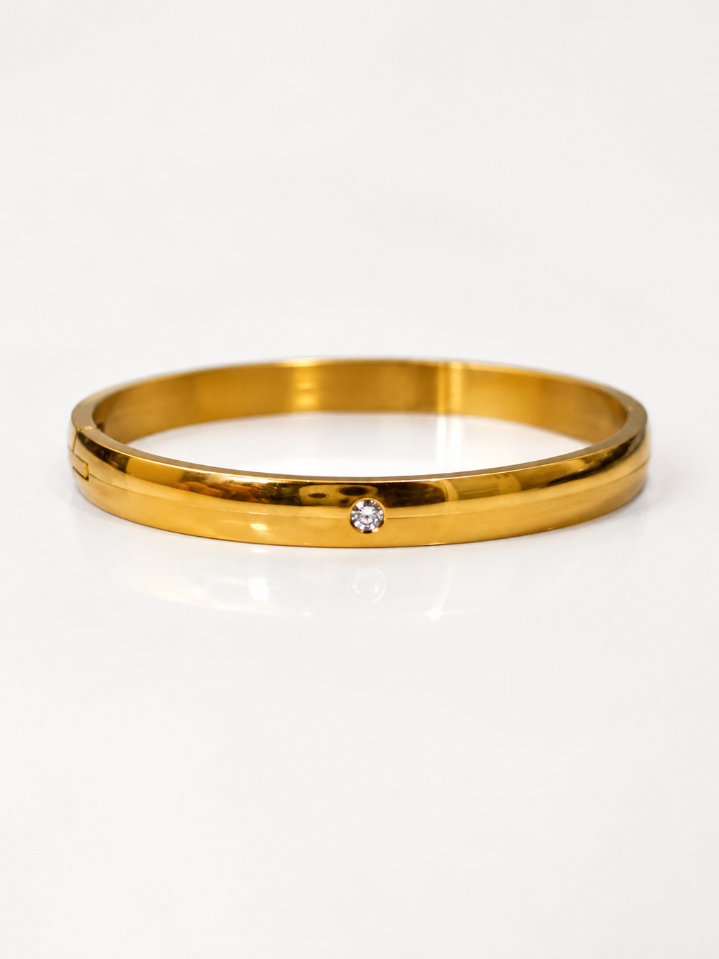 Real Gold Look Dual Finish Kada