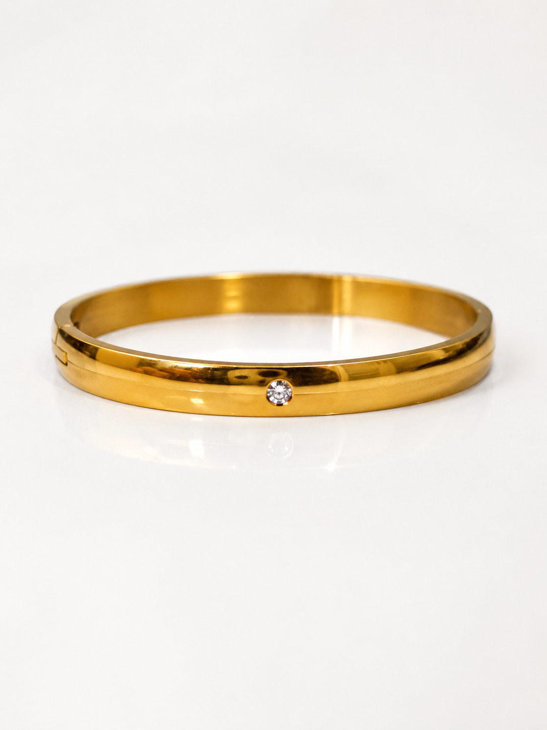 Real Gold Look Dual Finish Kada