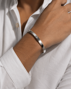 Silver Dual Finish Kada