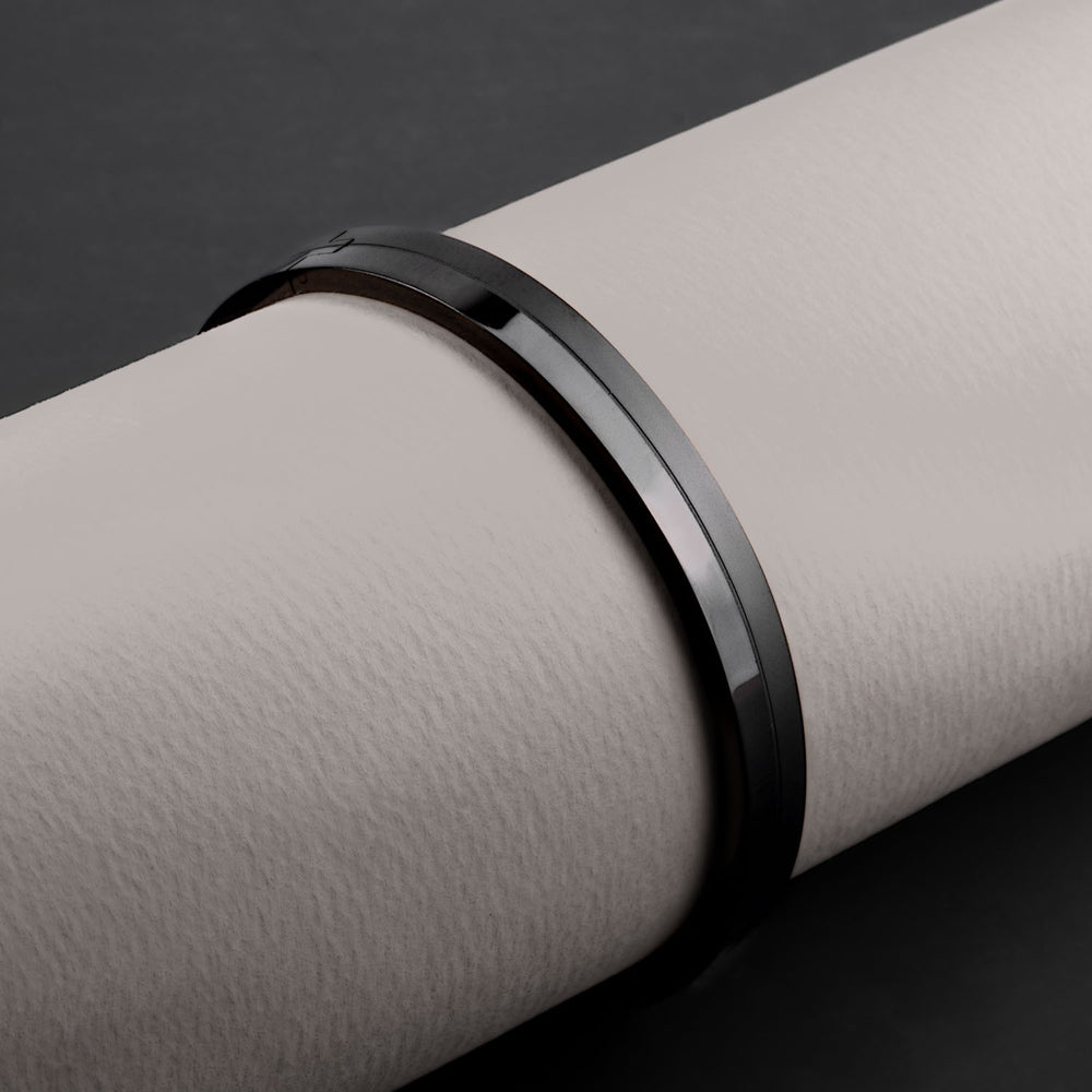 Black Matt & Glossy Dual Finish Kada