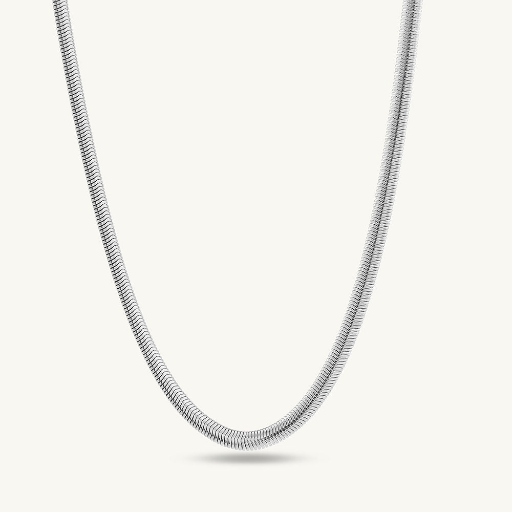 Essential Herringbone Chain | 316L Stainless Steel