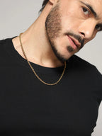 Rope Chain 3MM Silver & Gold
