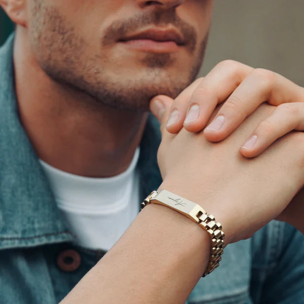 Personalised Stark Bracelet ( Name Engraved )