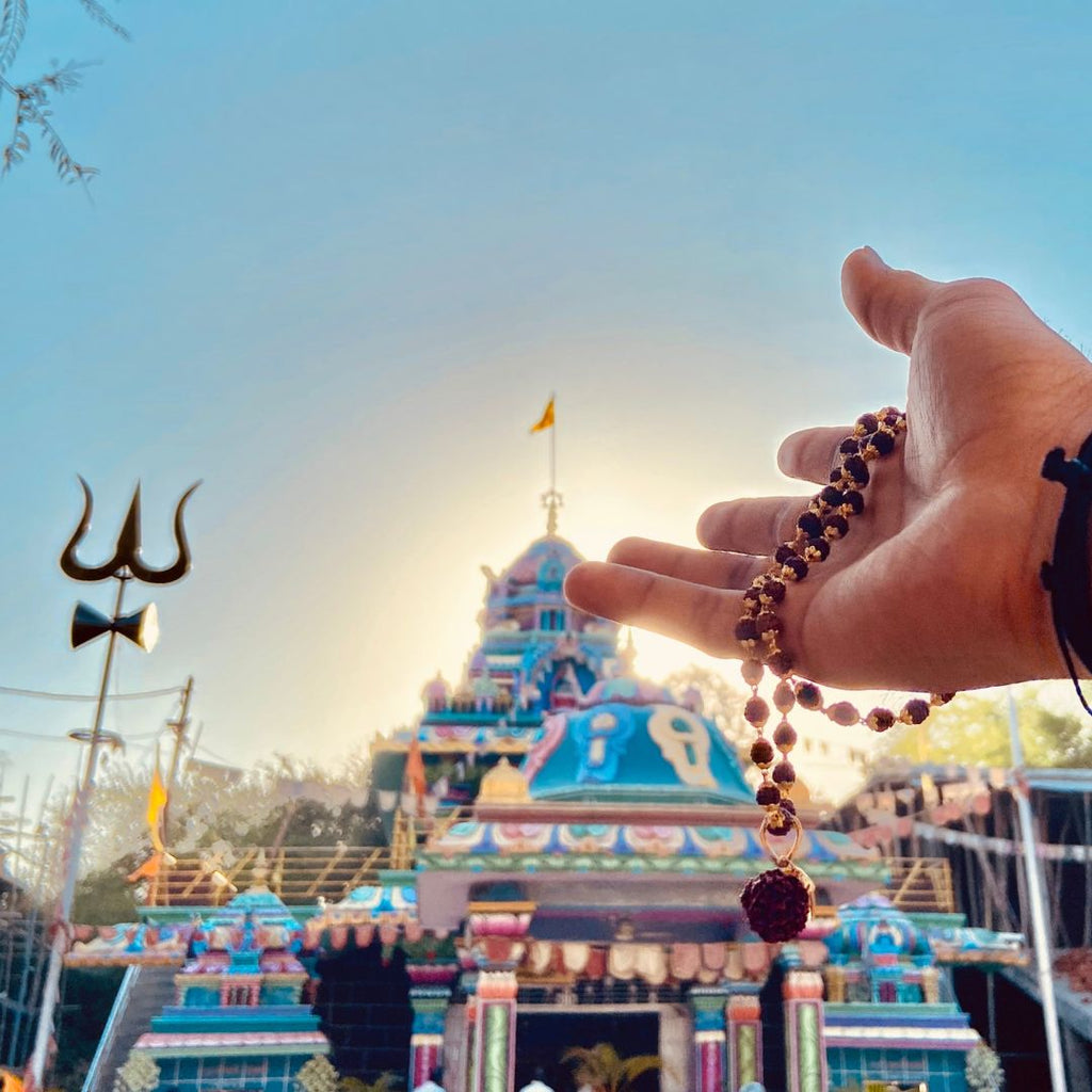 5 Mukhi Rudraksha Mala – Original Nepali Beads