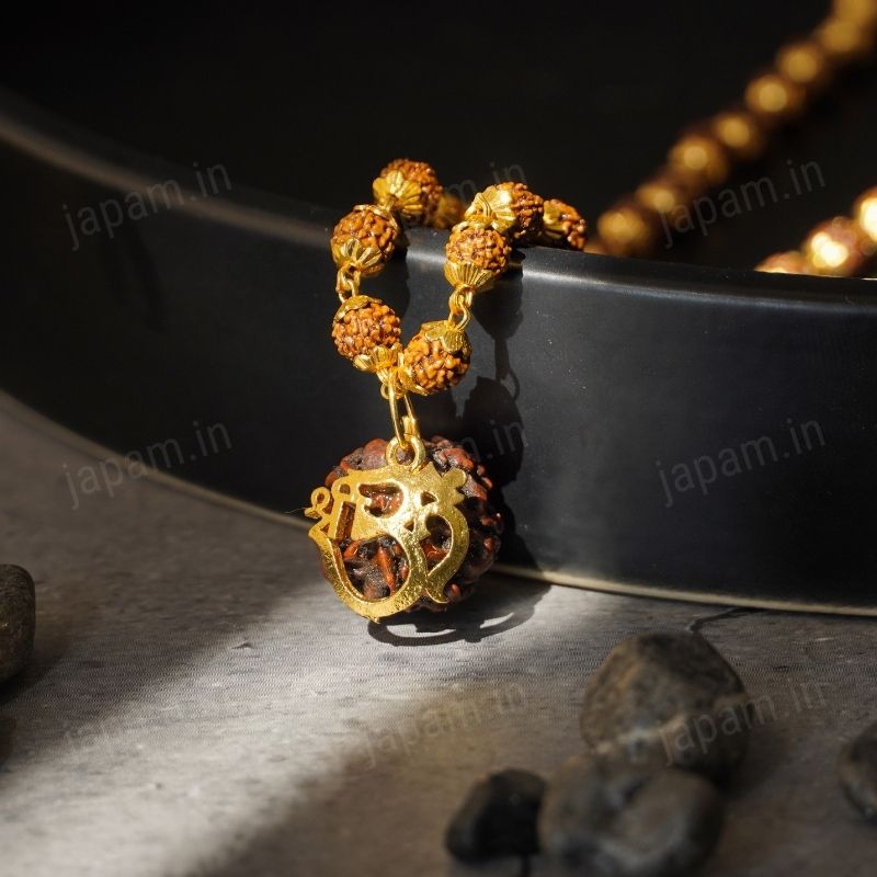 5 Mukhi Rudraksha Mala – Original Nepali Beads