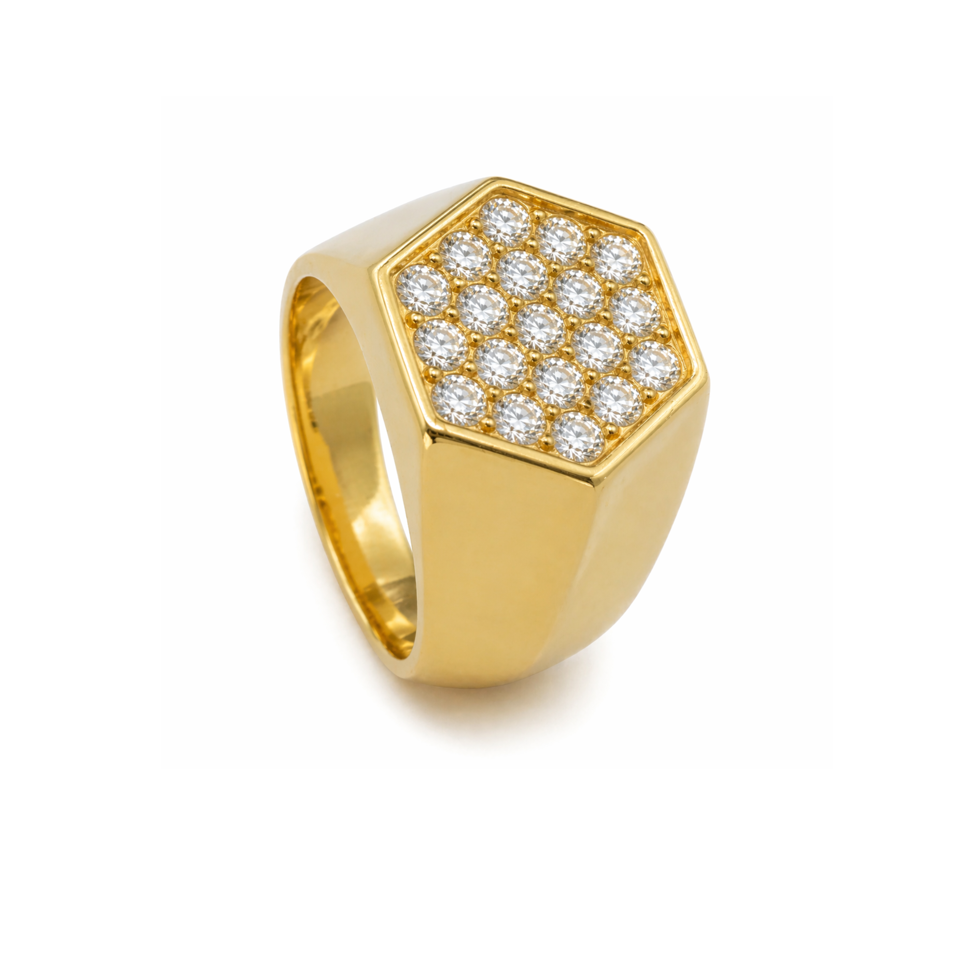 Men's Gold Plated BOLD BOSS Ring
