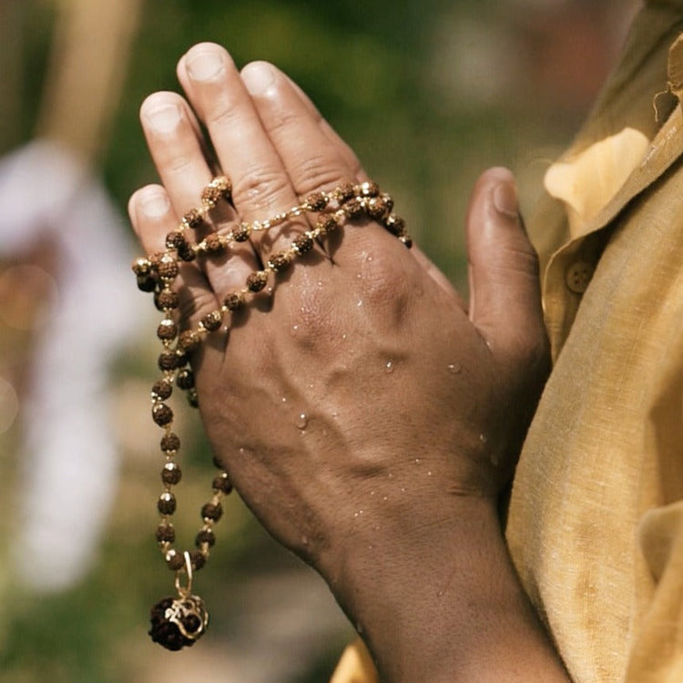 5 Mukhi Rudraksha Mala – Original Nepali Beads