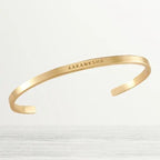 Personalised Name Bracelet | 18K Gold Plated | Waterproof
