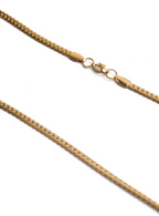 Classic Flat Curb Chain ( Gold )