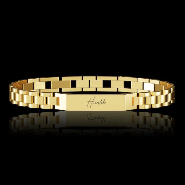 Personalised Stark Bracelet ( Name Engraved )
