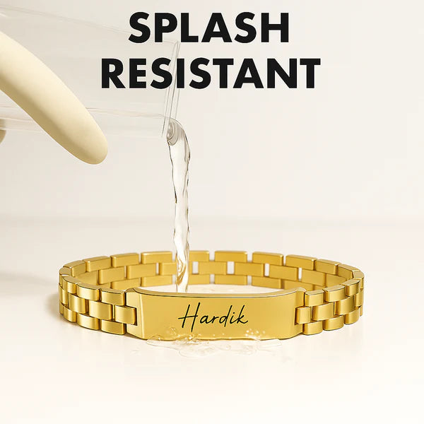 Personalised Stark Bracelet ( Name Engraved )